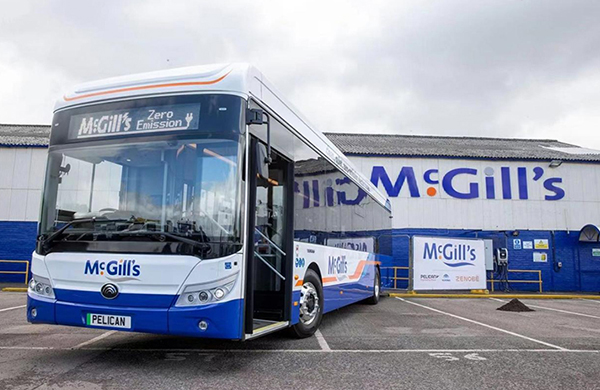 55 autobus électriques E12 de Yutong au service des passagers de la COP26 à Glasgow