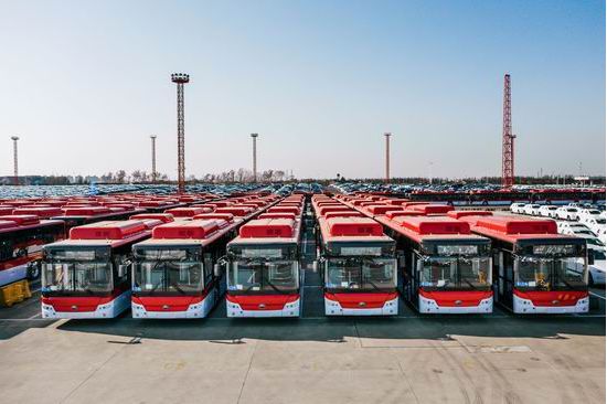 100 bus 100% électriques de Yutong seront expédiés au Chili