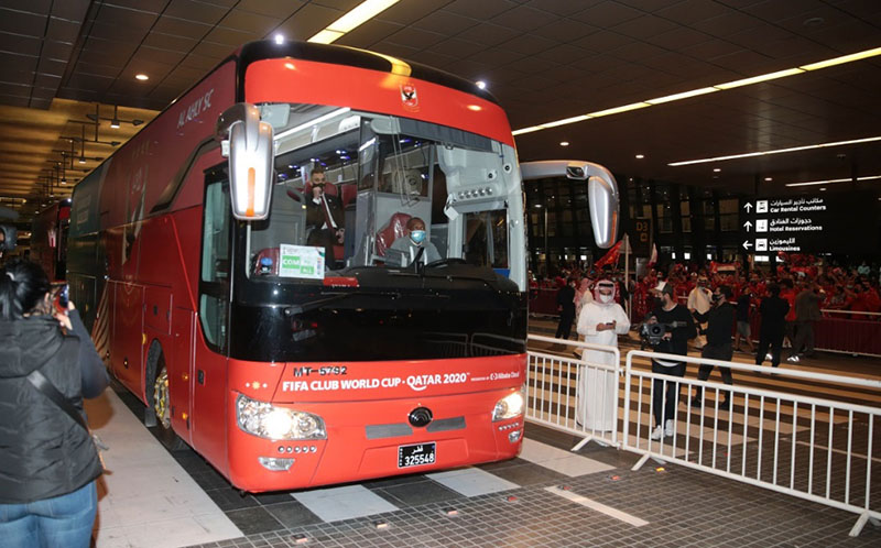 Avec Mowasalat (Karwa), Yutong Bus fournira des services de transport lors de la Coupe du Monde des clubs de la FIFA 2020 au Qatar
