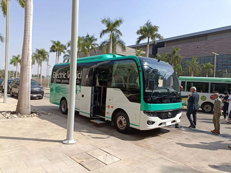 Yutong Bus à énergie nouvelle, le premier bus électrique d’Arabie saoudite, a été mis en service