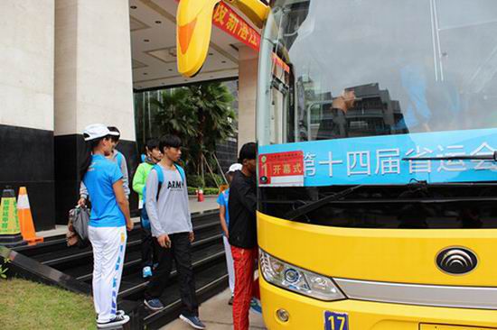 170 bus 100﹪électriques de Yutong au service des Jeux sportifs du Guangdong