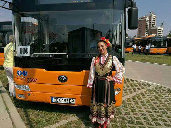 La livraison des 110 autobus Yutong à la capitale de la Bulgarie, Sofia