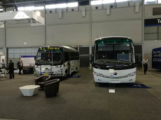 Participation à l’Exposition des bus en Australie en 2016 pour l’entreprise des bus Yutong avec succès