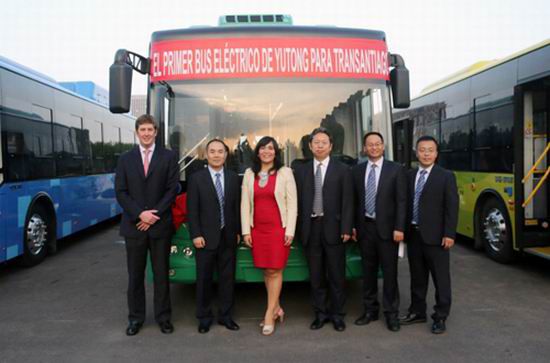 Chili Ministre des Transports et des Communications a visité Yutong