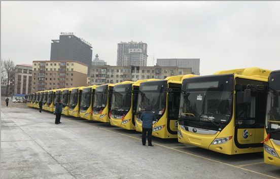 200 autobus de nouvelles énergies Yutong vont se rendre à la << ville de glace />/>
