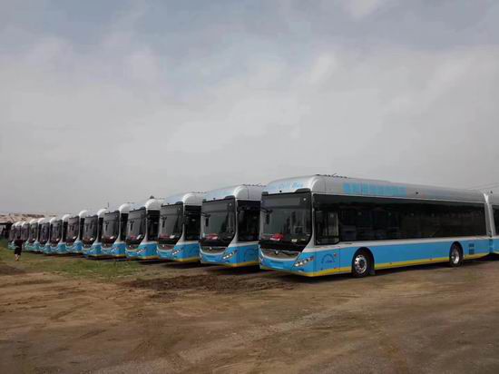 Autobus de pile à combustible à hydrogène de Yutong a été livré avec succès à Zhangjiakou