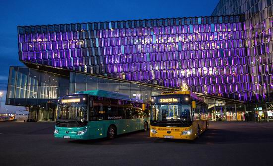 Le premier lot de bus 100% électriques de Yutong ont ouvert une nouvelle ère de transport écologique en Islande